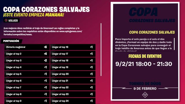 fortnite chapter 2 season 5 tournament cup wild hearts skin loving prizes how to participate