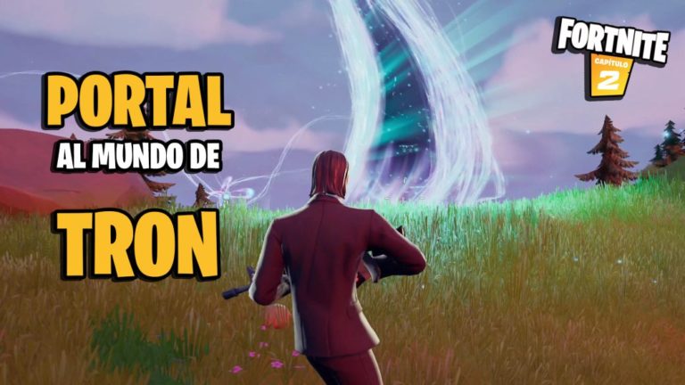 Fortnite: where to find the portal to the world of Tron