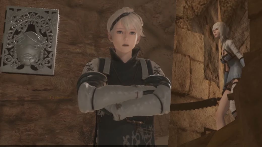 NieR Replicant shows the Arid Temple in a new gameplay