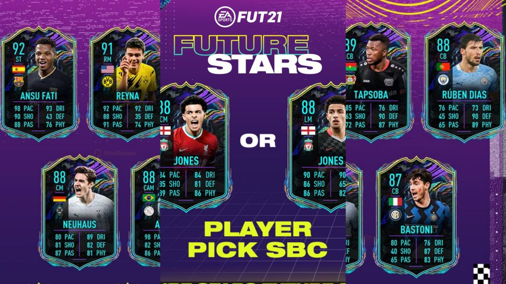 FUT FIFA 21 Team 2 Future Stars - All Players and How to Complete Challenges