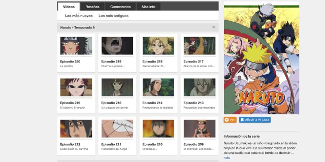 where to watch naruto online