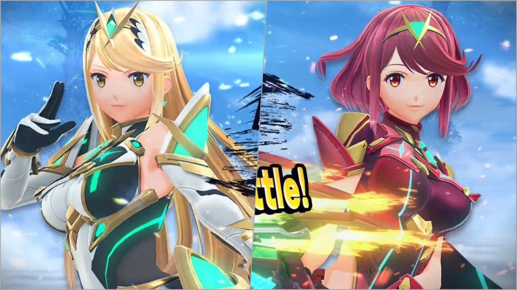 Pyra / Mythra (Xenoblade Chronicles 2), new fighter from Super Smash Bros. Ultimate