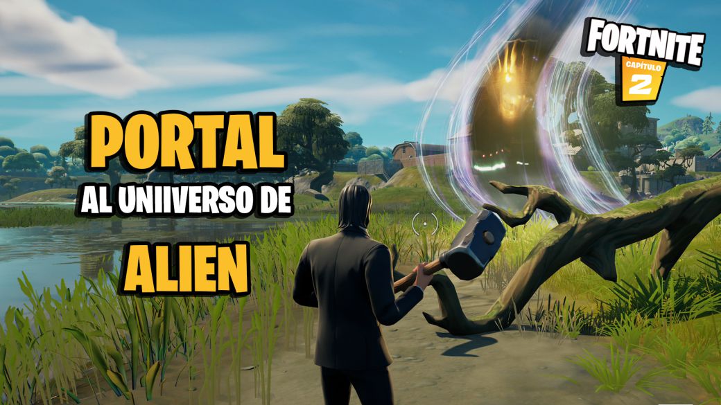 Fortnite: where to find the portal to the Alien universe
