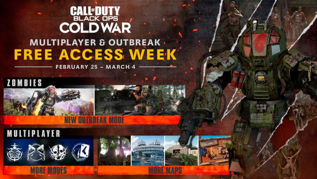 Call of Duty Black Ops Cold War - Multiplayer and Zombie Mode Free for a Limited Time