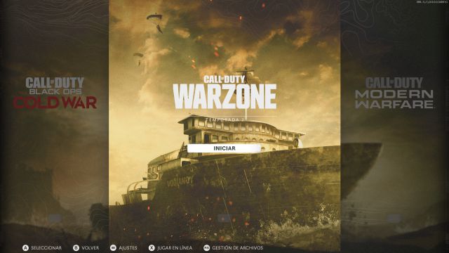 Call of Duty: Warzone new menu season 2