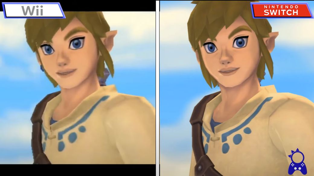 Comparison Zelda: Skyward Sword, Wii vs Nintendo Switch: this is how it has improved