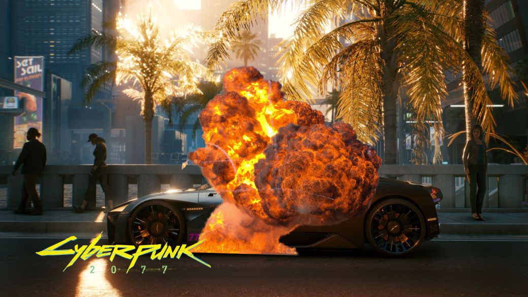 Cyberpunk 2077 on PS5: they discover that it crashes when exploding cars in chain