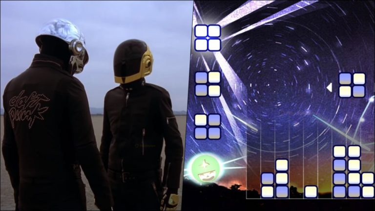 Daft Punk declined to participate in a Lumines installment due to "lack of time"