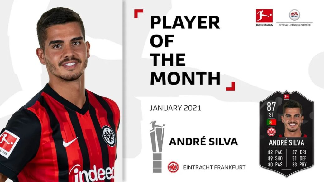 FIFA 21 | André Silva, elected POTM of the Bundesliga in January: how to complete the challenge