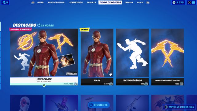 Fortnite Dc Comics Flash Skin Now Available Price And Contents