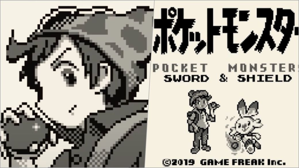Game Boy-style Pokémon Sword and Shield recreate: nostalgic video