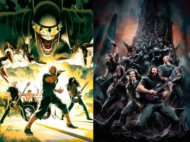 Metal stars to appear on DC Comics Dark Knight: Death Metal covers