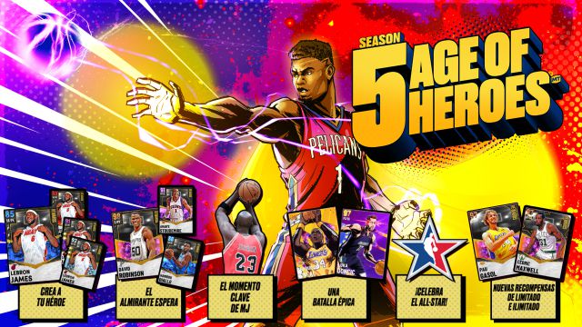 NBA 2K21 Season 5 Era of Heroes Now Available