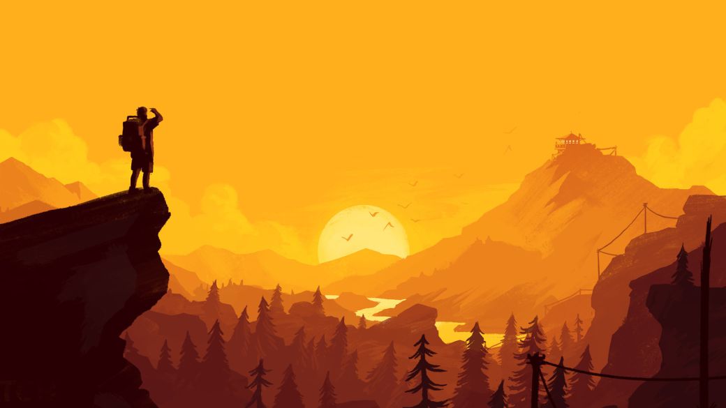 They discover a 3D platform hidden in Firewatch exclusive to the version of Switch