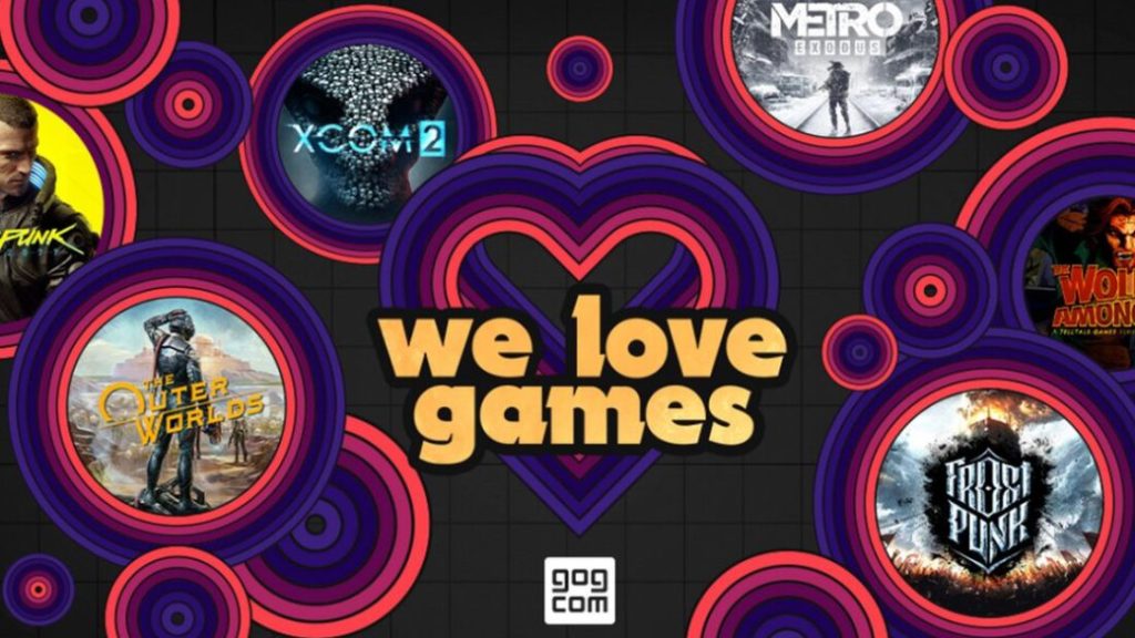 “We Love Games”: Valentine’s sales on GOG