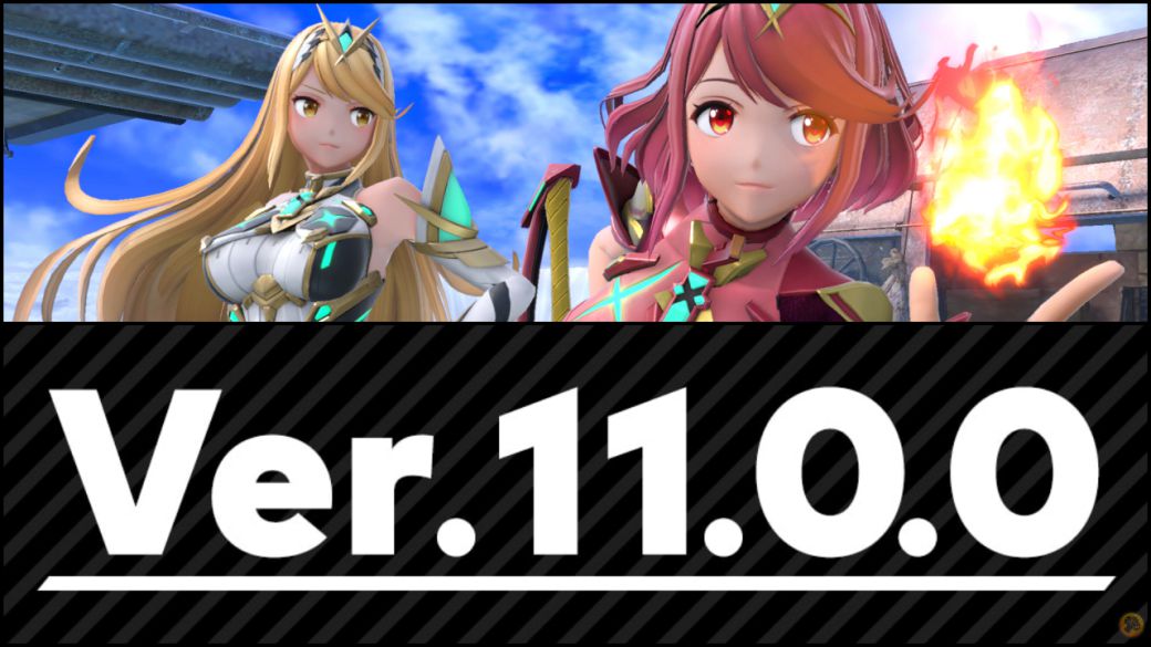Super Smash Bros. Ultimate is updated to version 11.0.0; Pyra / Mythra arrives