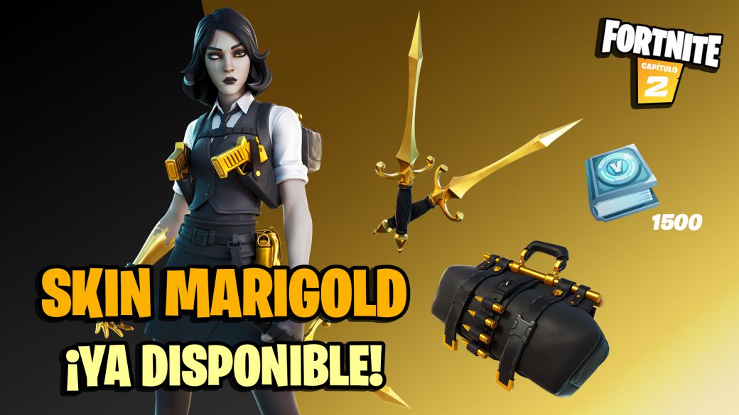 Fortnite: skin Marigold (Midas girl) now available; price and contents
