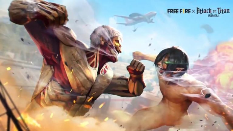 Shingeki no Kyojin event in Free Fire: when it starts, trailer, Titans skins, weapons and more