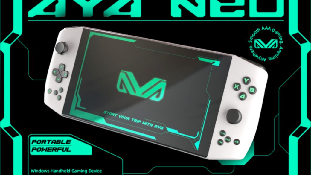 AYA Neo: the powerful portable console in the style of Nintendo Switch; What is inside?