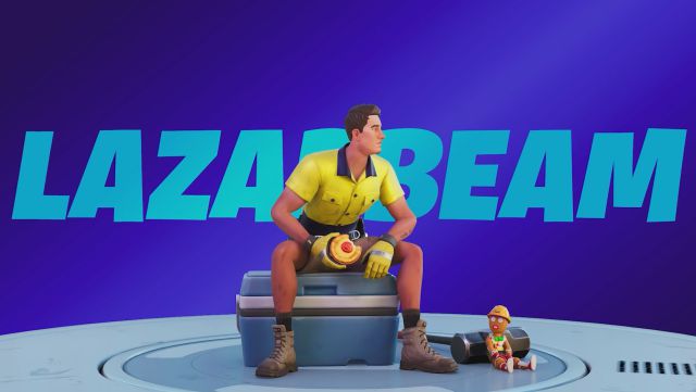 fortnite episode 2 season 5 skin lazarbeam icon series idol series