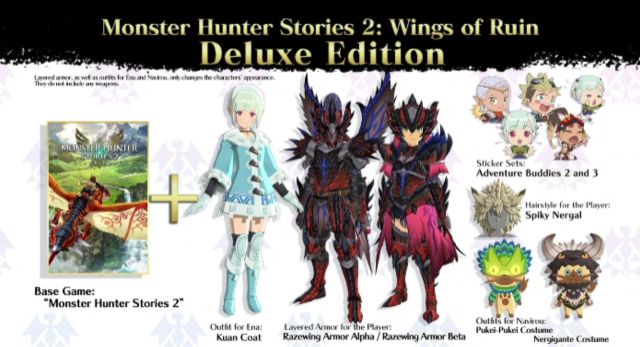 Monster Hunter Stories 2: Wings of Ruin deluxe trailer release date