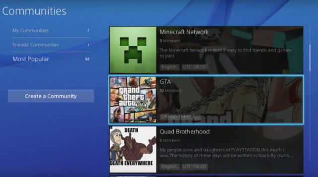 Ps4 Beta 8 50 Update Removes Communities What Does It Mean
