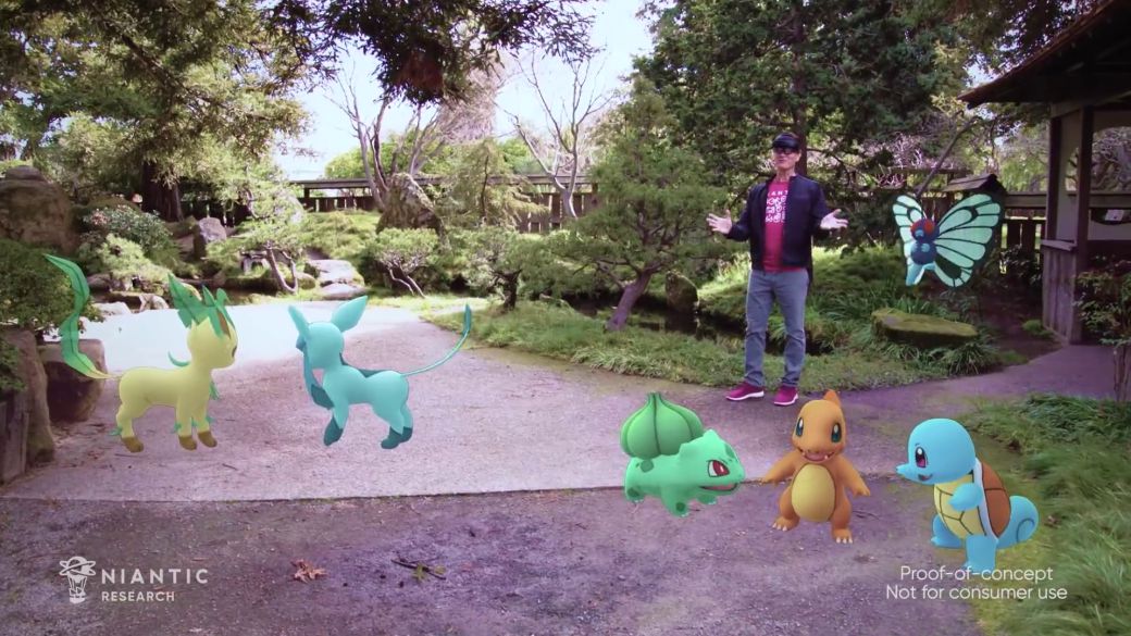 Pokémon GO makes the leap to the Hololens with a demo at Microsoft Ignite 2021