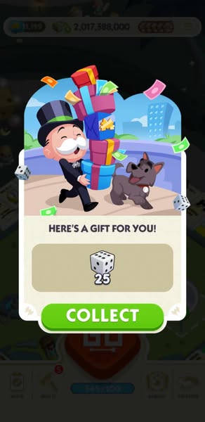monopoly go 25 free dice