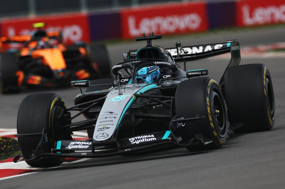Russell revient du diable vauvert pour chiper la pole à Antonelli