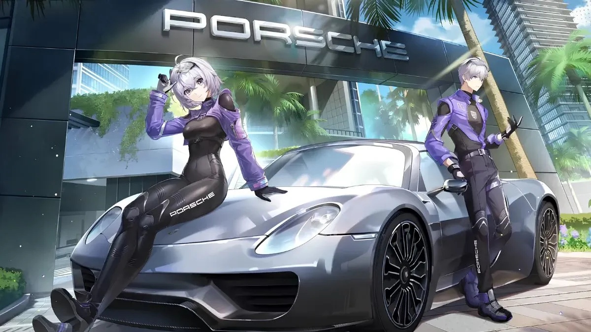 Unlock Neverness to Everness NTE Exclusive Porsche Collab Car