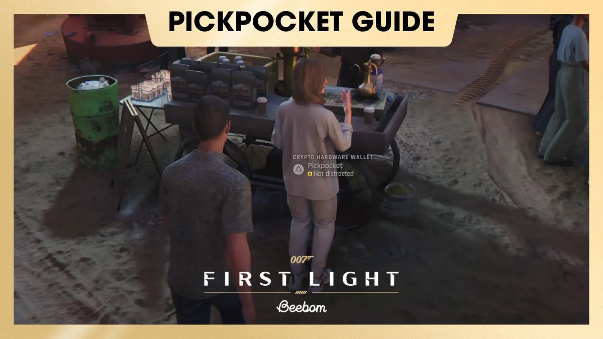Master Pickpocketing in 007 First Light