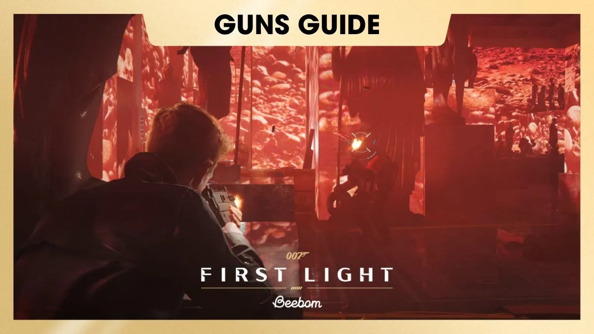 Mastering Guns in 007 First Light Gameplay