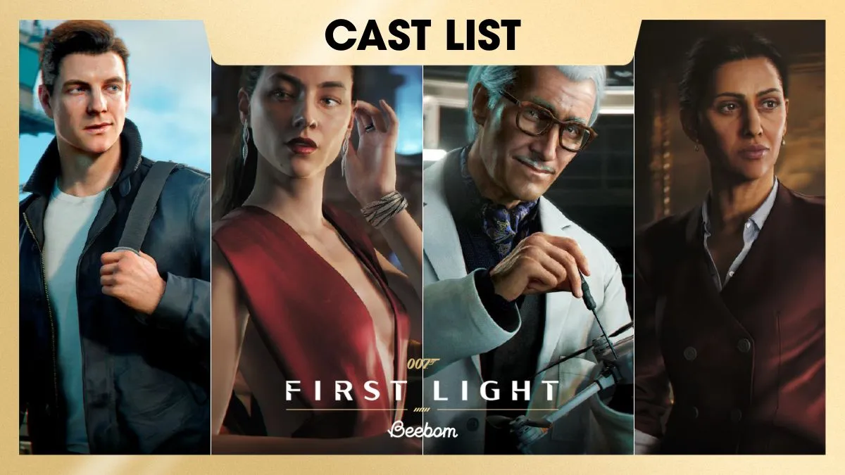Meet 007 First Light’s Star-Studded Voice Cast and Characters