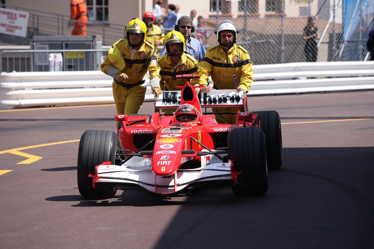 Michael Schumacher’s Infamous Move on This Day in F1 History