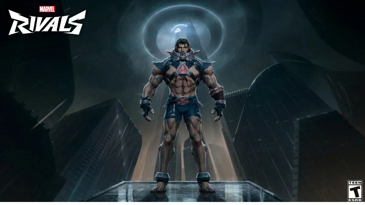 Cyclops character model in Marvel Rivals