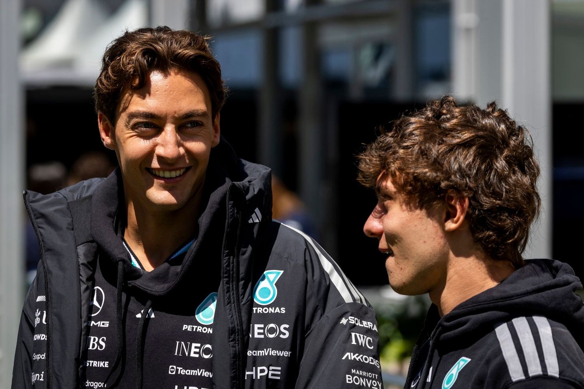 Martin Brundle says Mercedes can’t pick between George Russell and Kimi Antonelli F1