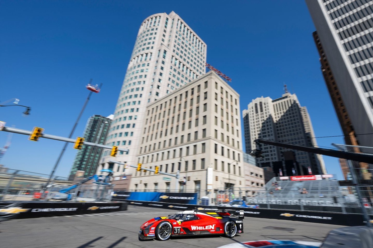 Cadillac clinches Detroit IMSA thriller win while Corvette battles through GTD Pro chaos