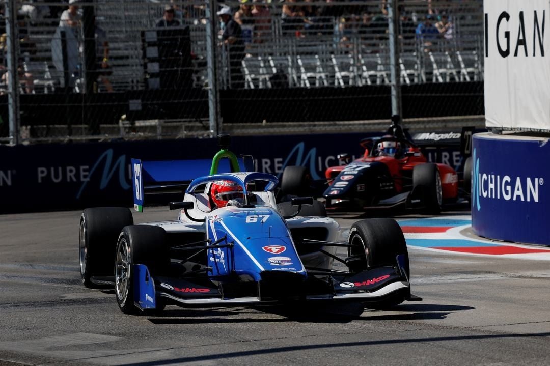 Enzo Fittipaldi Triumphs in Wild Indy NXT Detroit Street Race