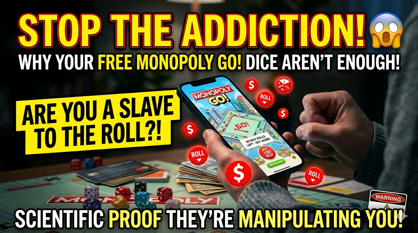 Monopoly Go and the Psychology of Free-to-Play: Why the Dice Never Feel Like Enough