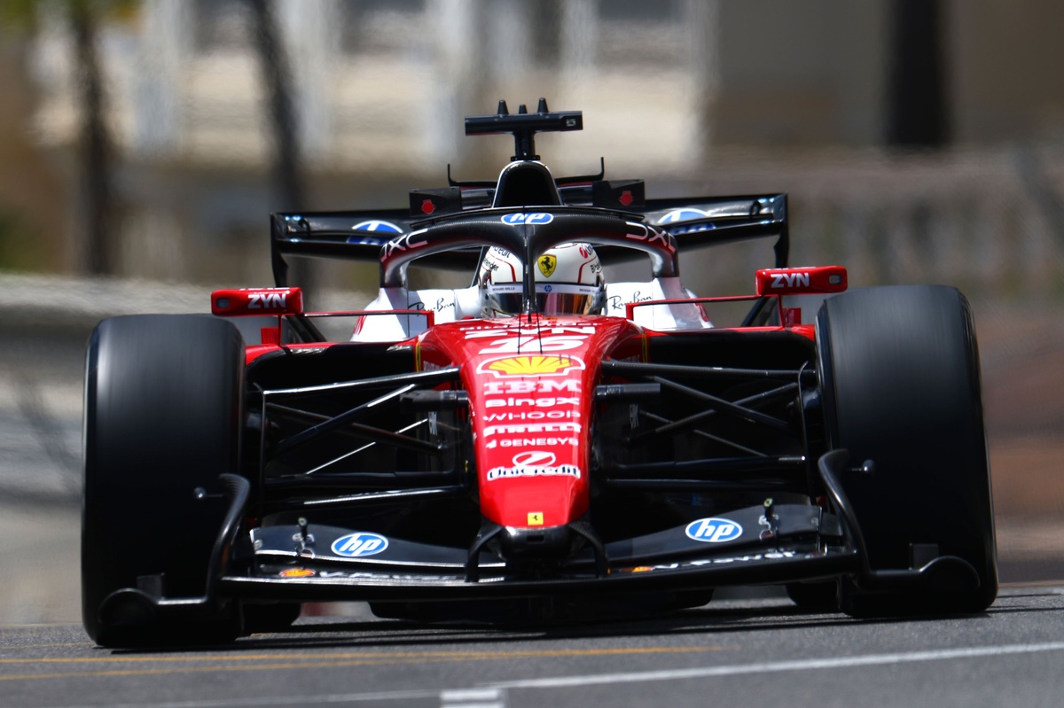 F1 Monaco GP: Charles Leclerc leads Ferrari 1-2 in twice red-flagged FP1 
