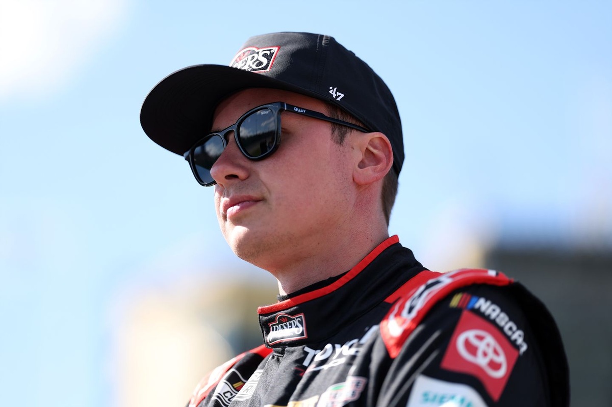 Christopher Bell Navigates Wrist & Ankle Injury, Coach Gibbs Weighs In