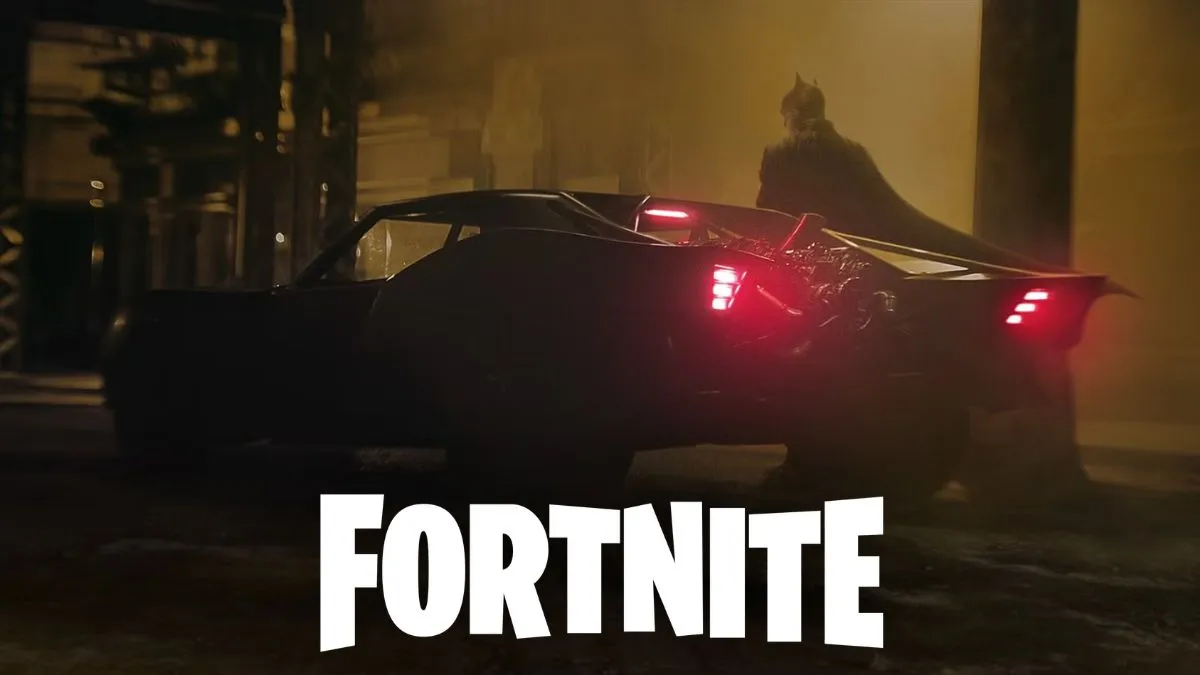 Fortnite The Batman Batmobile Leak