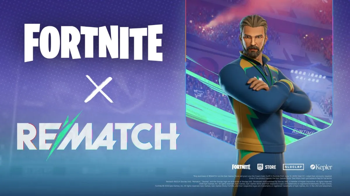Fortnite Rematch Coach Gabi Skin
