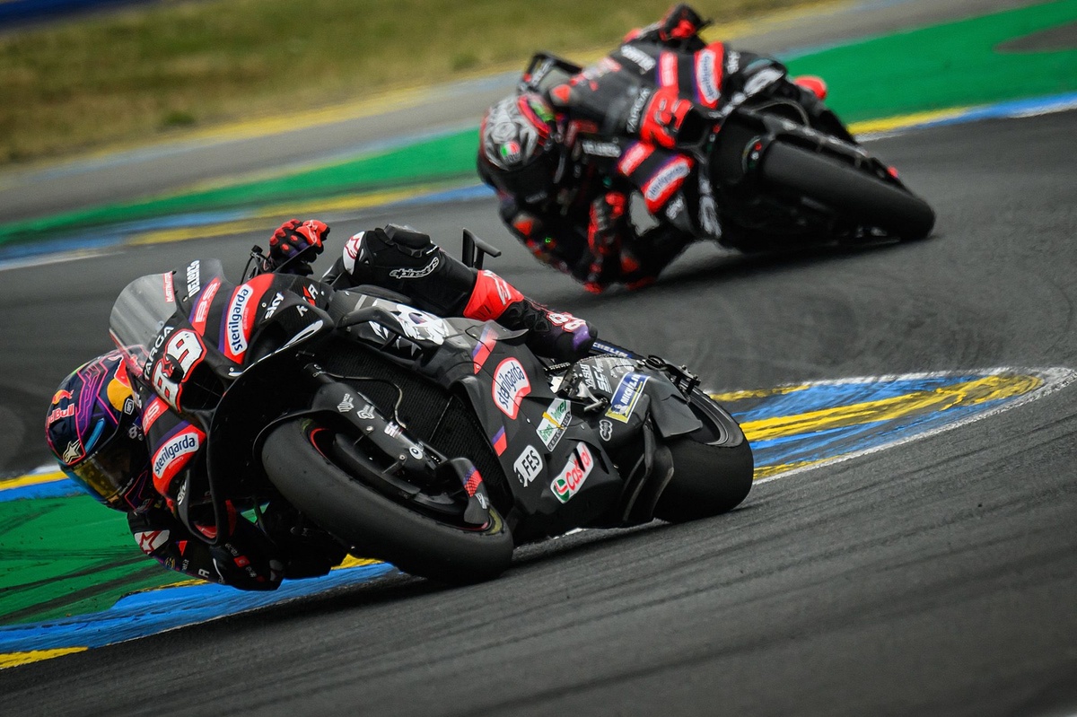 Aprilia Pair Bezzecchi & Martin Show How Different Two Teammates Can Be