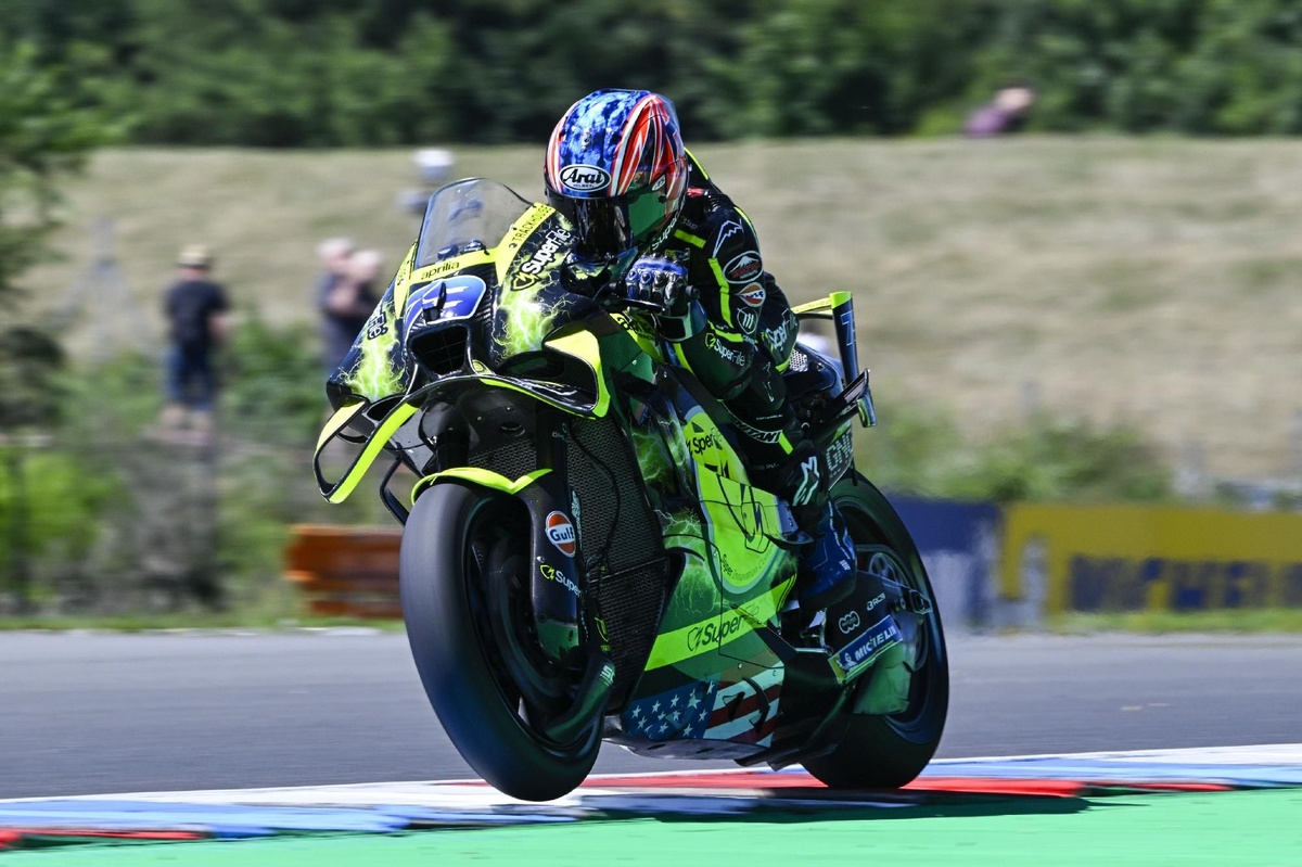 MotoGP Czech GP: Ai Ogura tops practice, Marco Bezzecchi second, Jorge Martin to Q1