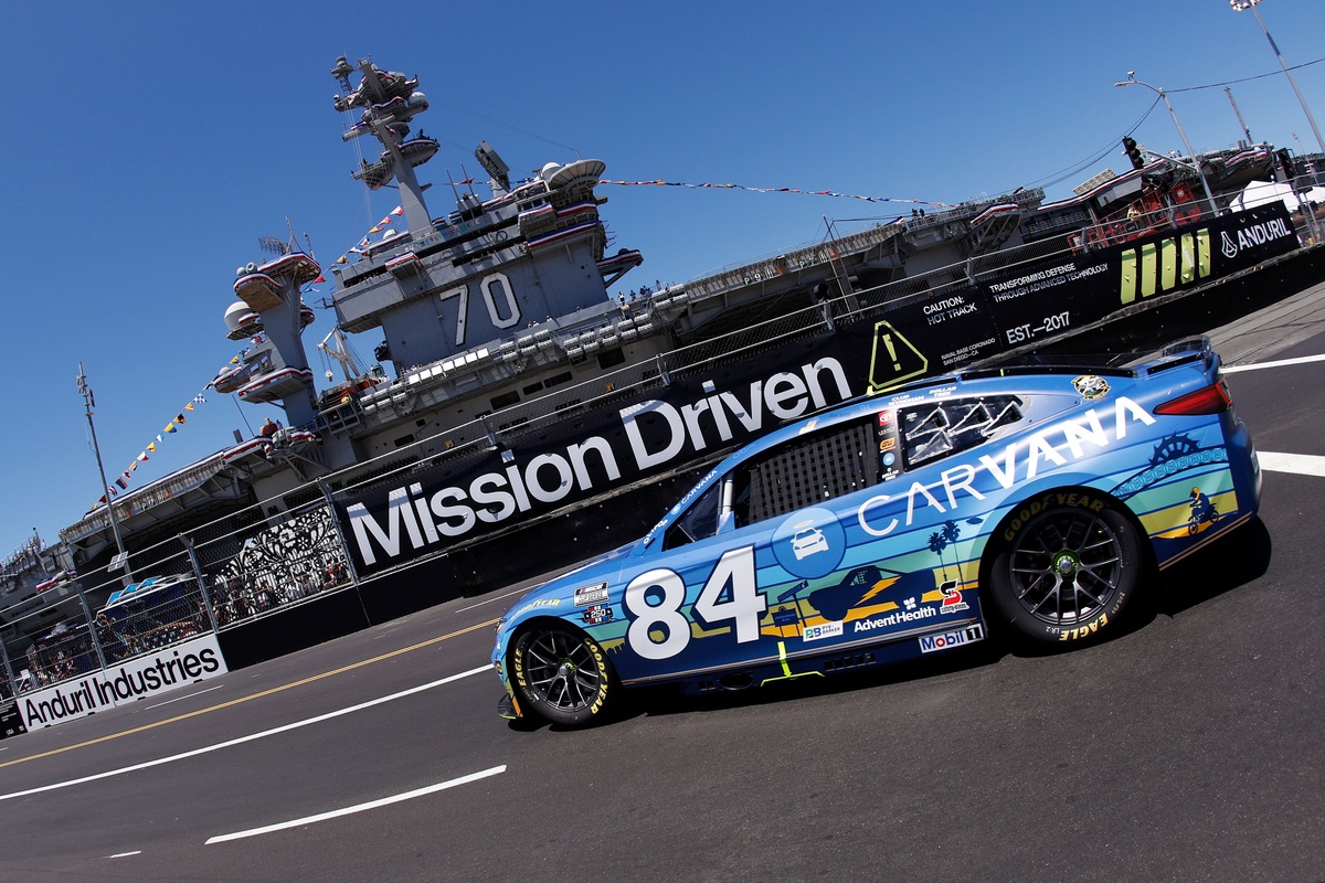 NASCAR Cup drivers get chaotic first taste of San Diego street course