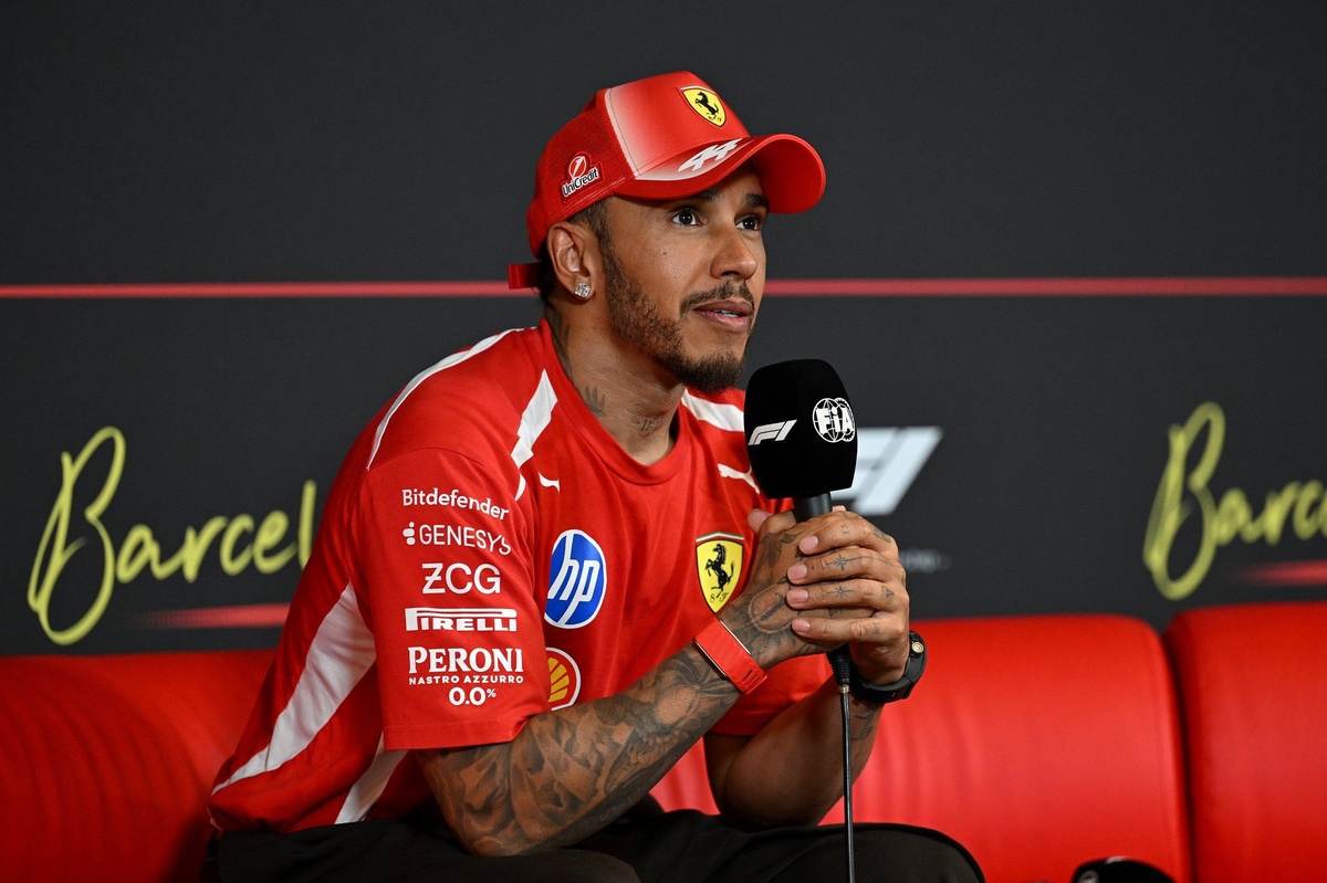 Lewis Hamilton Steals Milan Fashion Week Spotlight After Ferrari F1 Win