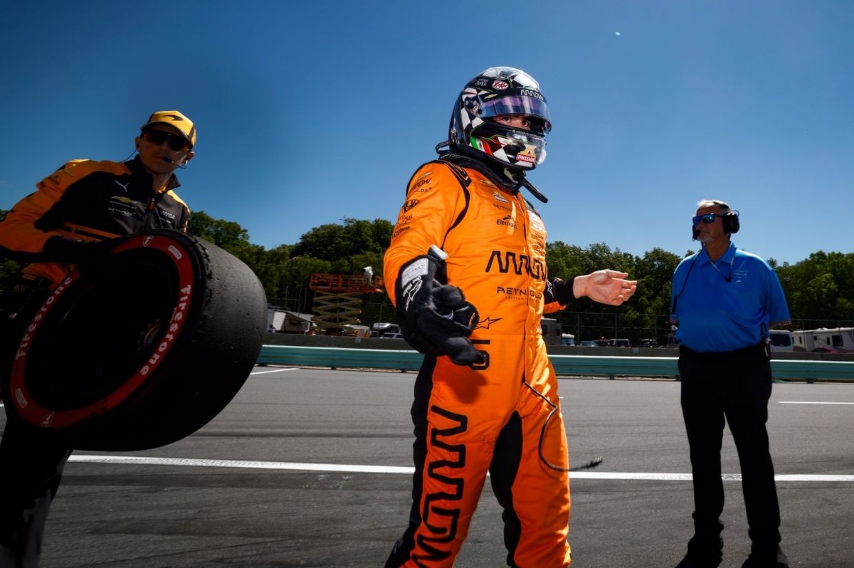 Pato O’Ward Shocked by Unstable Tires After Qualifying 10th at Road America