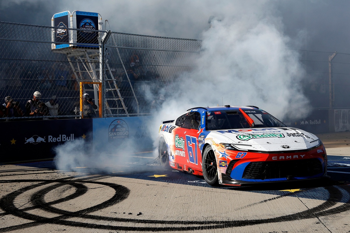 Corey Heim Shockingly Secures First Cup Victory, Beats Reddick in San Diego Showdown