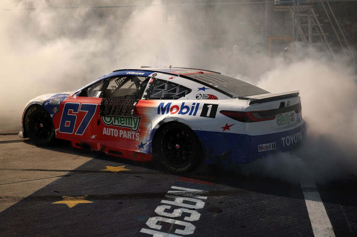 After 650 Starts, No. 67 Clinches First NASCAR Cup Victory